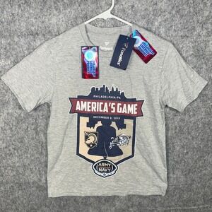 Fanatics Kids Grey Army Navy America's Game 2018 Philadelphia T-Shirt Youth Med